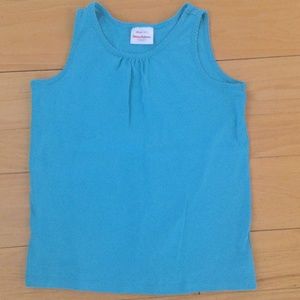 Girls blue tank top